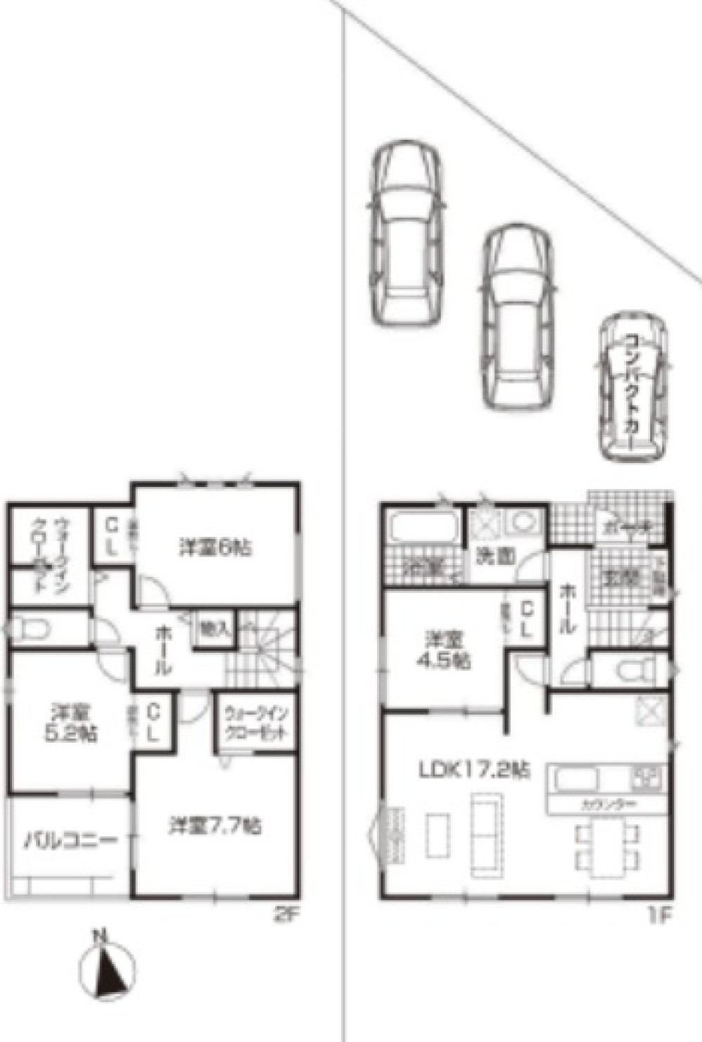 日進市藤島町　第1　全2棟　1号棟 画像1