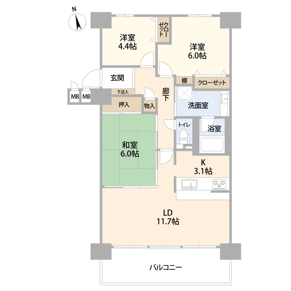 バンベール豊田寿 画像12