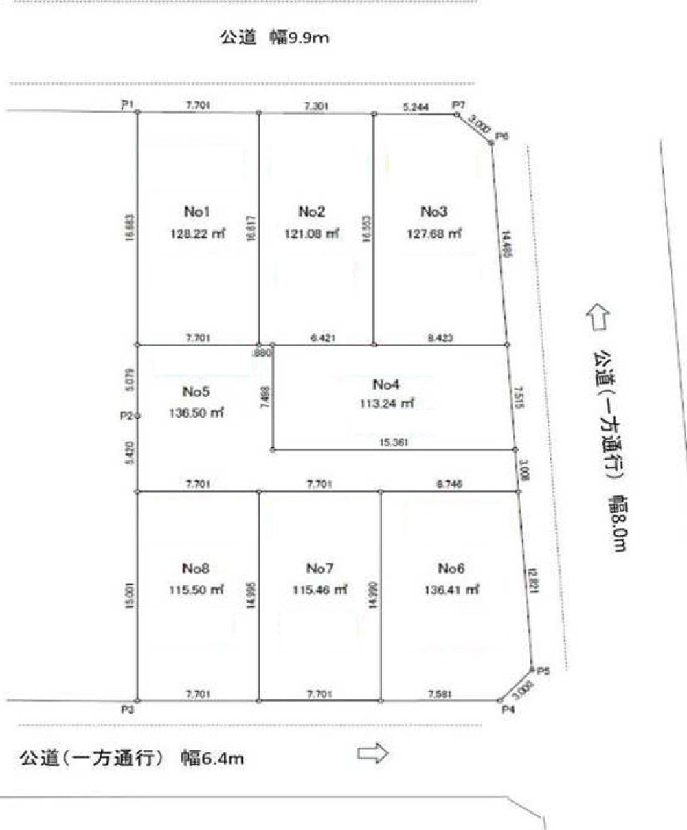 名古屋市中川区中島新町　全8区画　No1 画像1