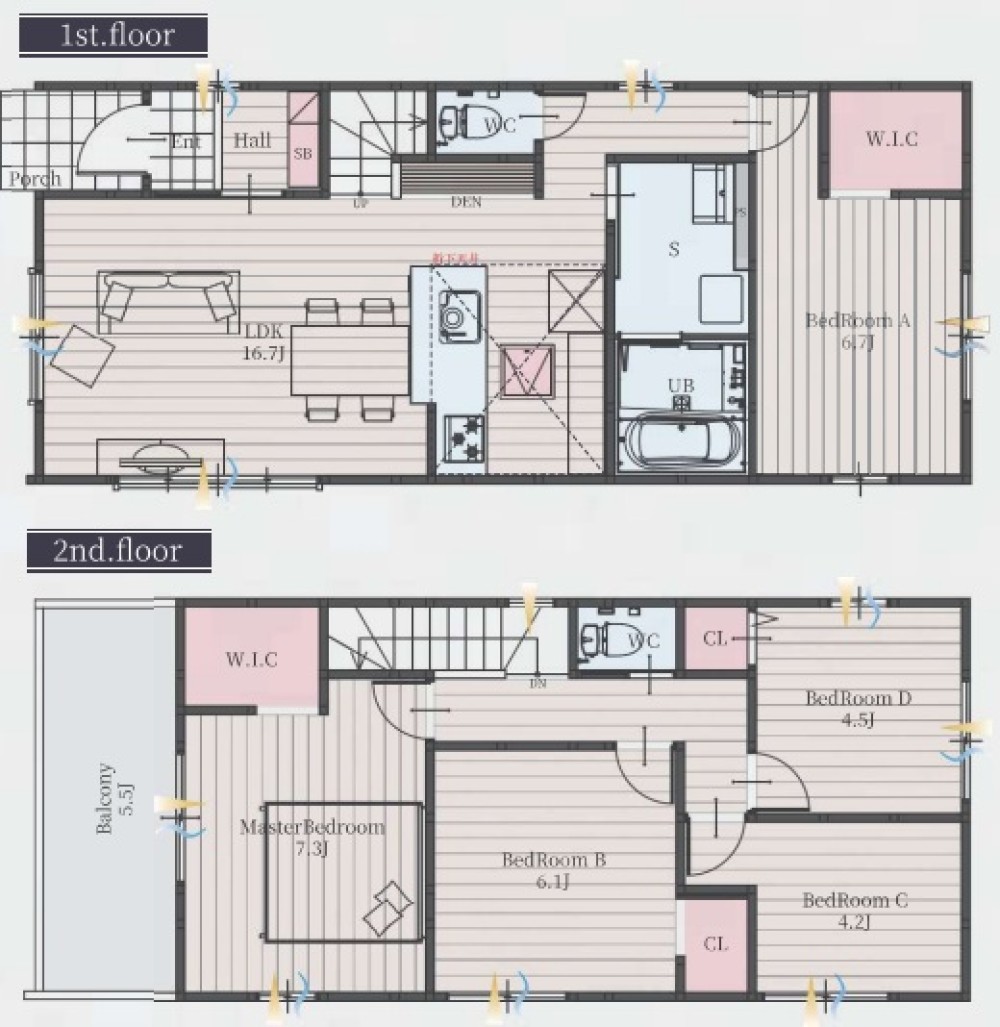 名古屋市中川区供米田　1期　全7棟　6号棟 画像2