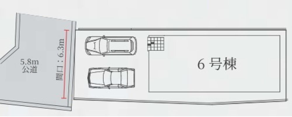 名古屋市中川区供米田　1期　全7棟　6号棟 画像1