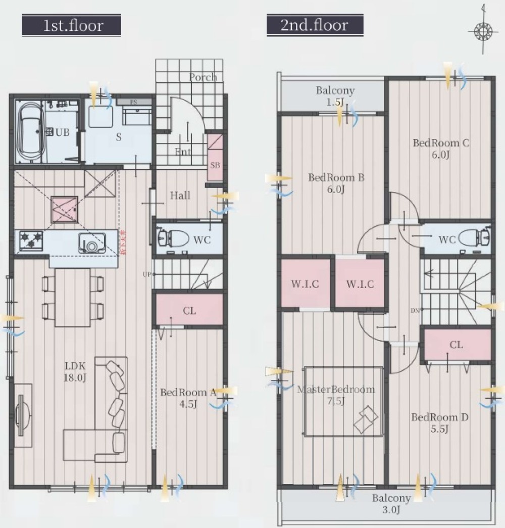 名古屋市中川区供米田　1期　全7棟　2号棟 画像2