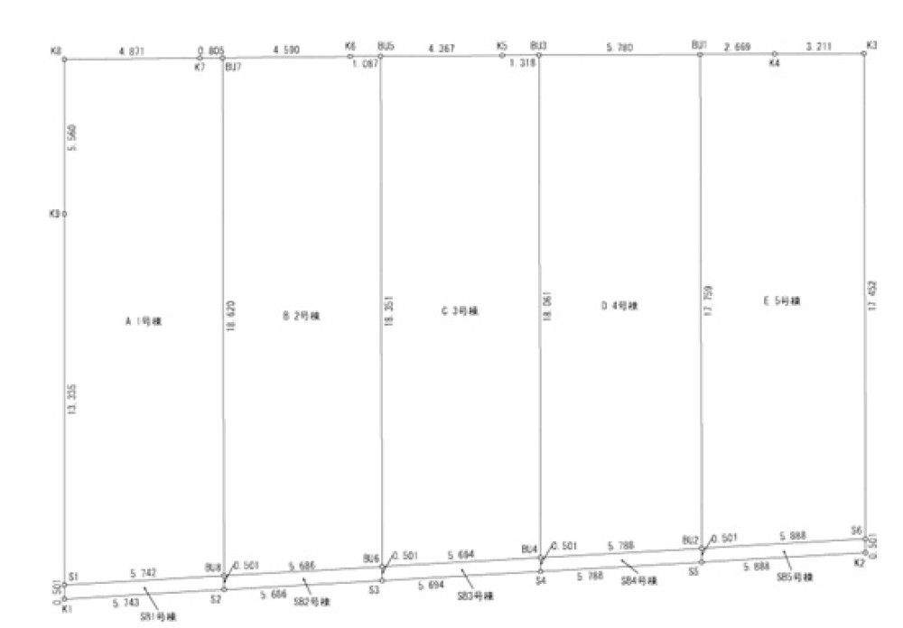 名古屋市守山区西島町　全5区画　4区画 画像1