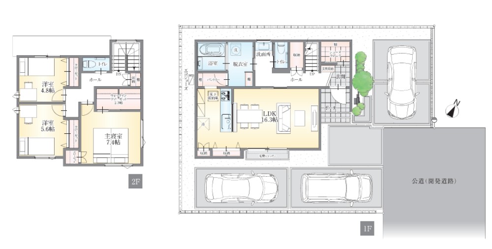 豊橋市東脇四丁目2次　全6棟　3号棟 画像1