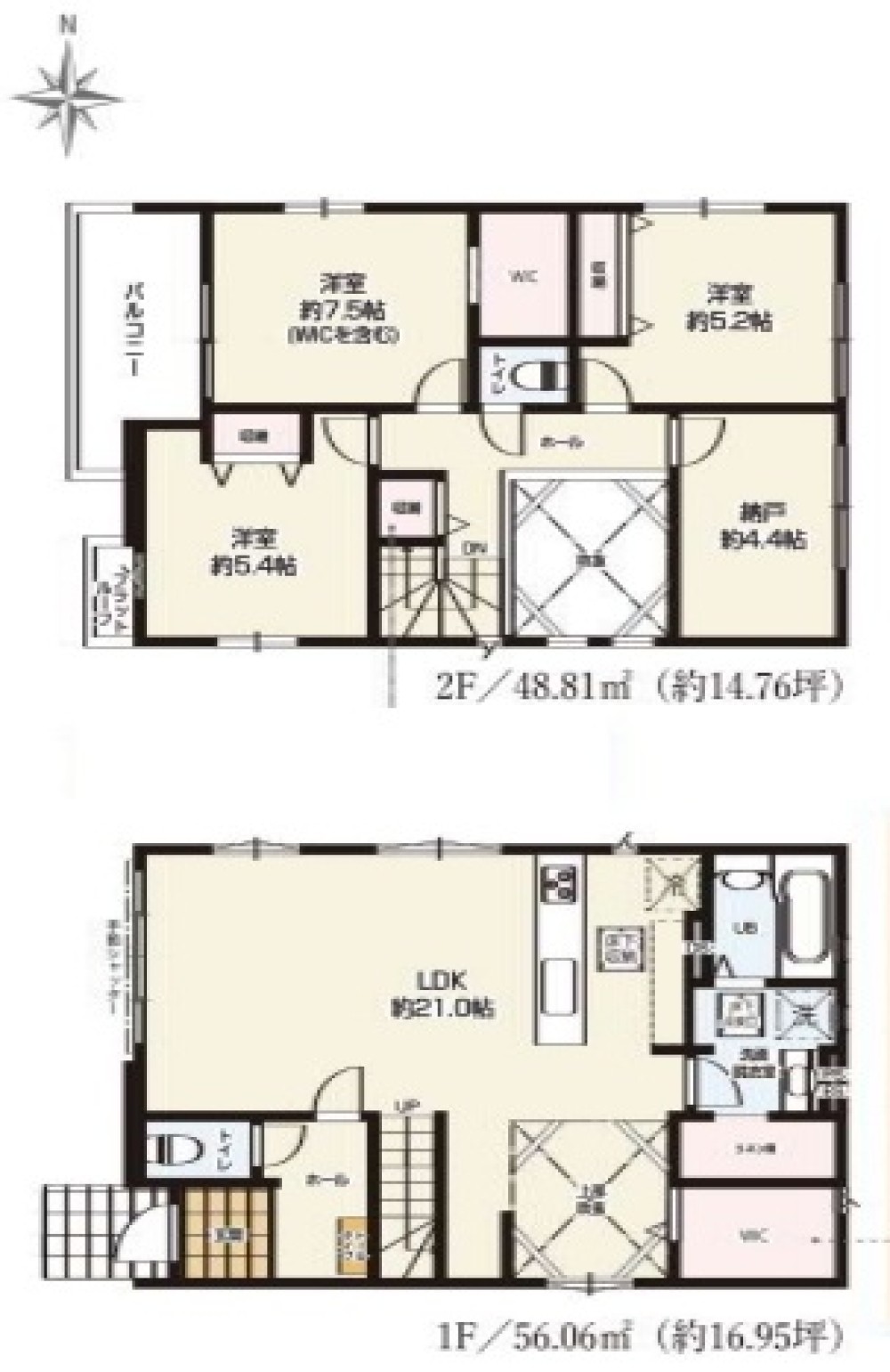 名古屋市中村区岩塚町　1期　全4棟　1号棟 画像2