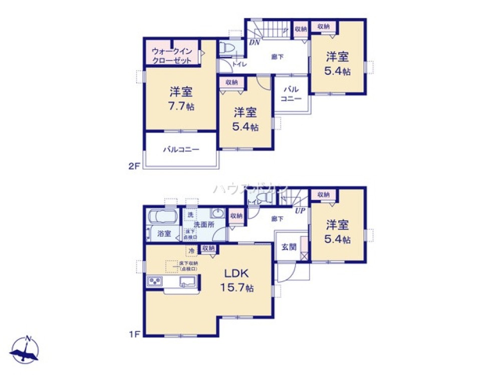知多市岡田開戸　全4棟　2号棟 画像5