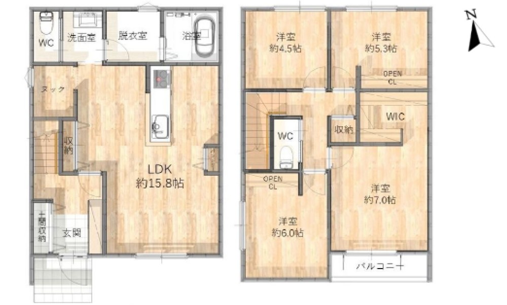 安城市古井町　Ⅱ期　全1棟 画像2