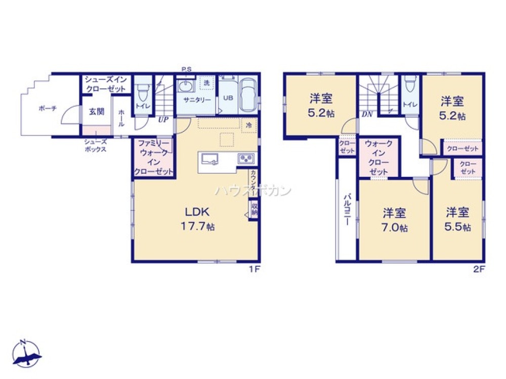 名古屋市緑区大根山　全2棟　1号棟 画像2