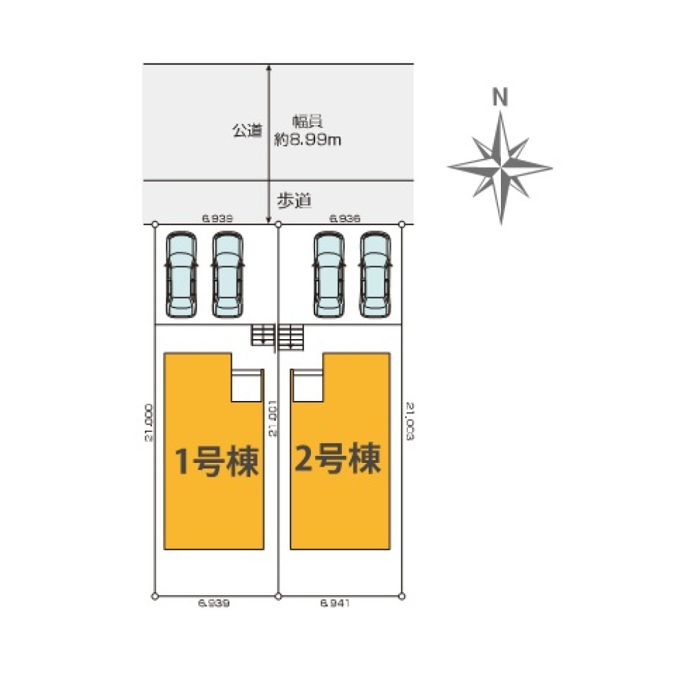 名古屋市天白区鴻の巣　3期　全2棟　2号棟 画像1