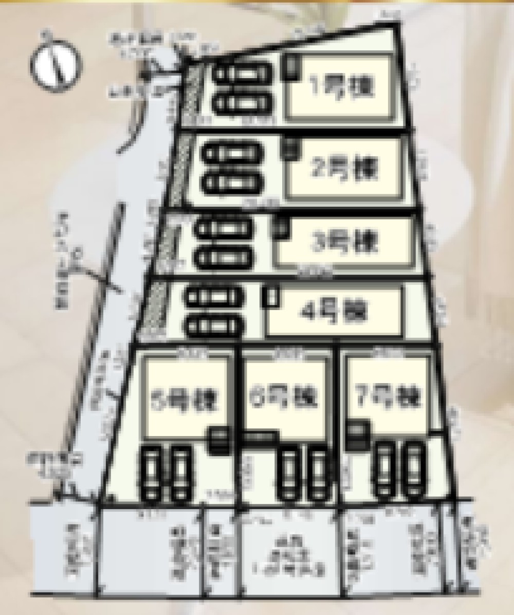 岡崎市上地六丁目　第9　全7棟　6号棟 画像1