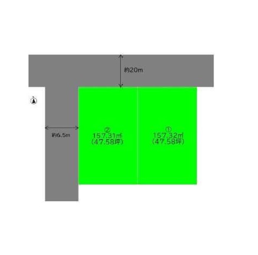 名古屋市守山区脇田町　全2区画　1号地 画像1