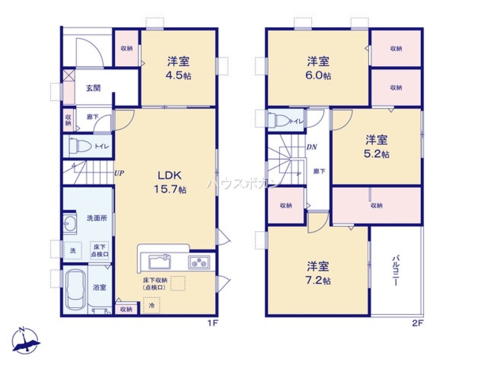 豊橋市旭町59期　全1棟　1号棟 画像4