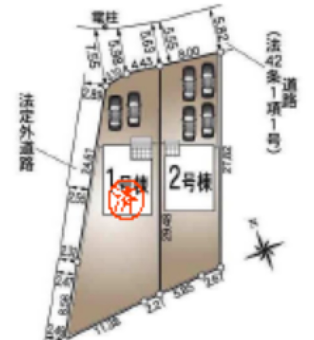 岡崎市細川町　第15　全2棟　2号棟 画像2