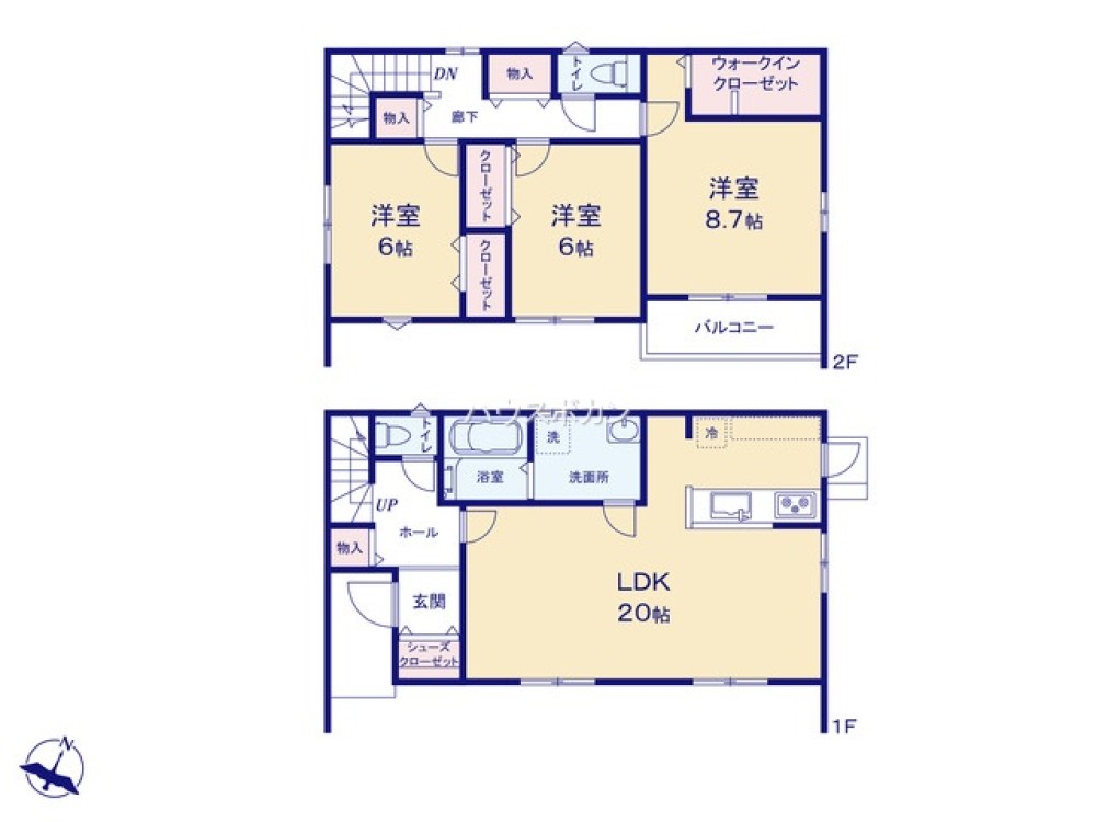 豊橋市弥生町第5　全1棟　1号棟 画像2