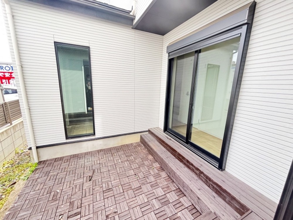 開放感のある中庭付きです♪