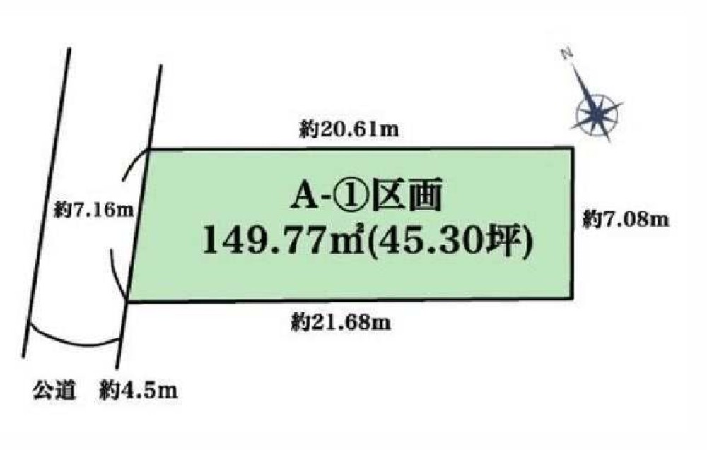 豊橋市小松町　A-1区画 画像1