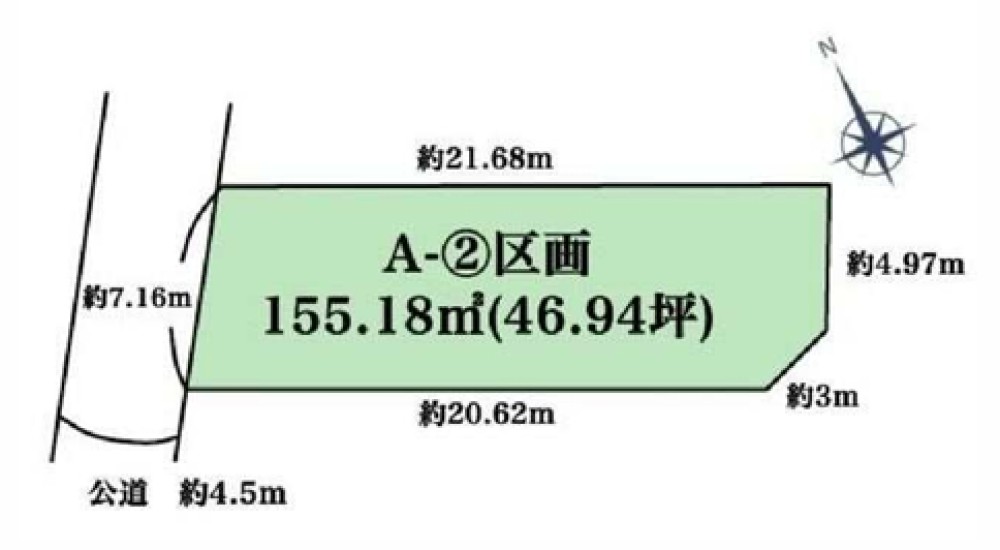 豊橋市小松町　A-2区画 画像1