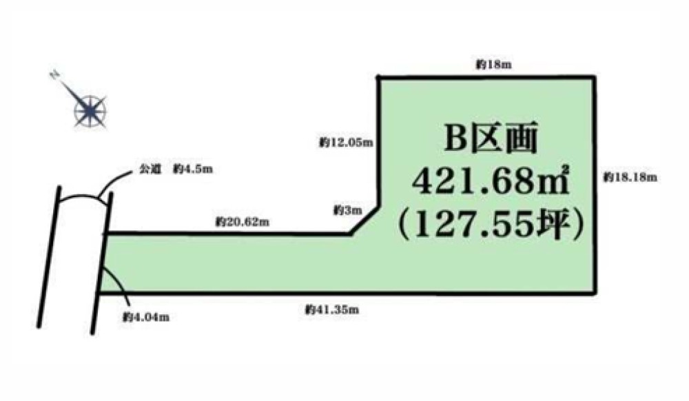 豊橋市小松町　B区画 画像1