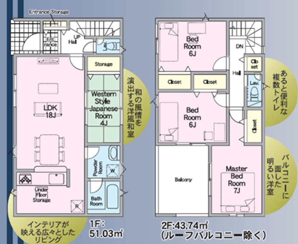 閑静な住宅街です！