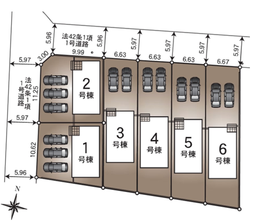 一宮市平安　第1　全6棟　5号棟 画像2