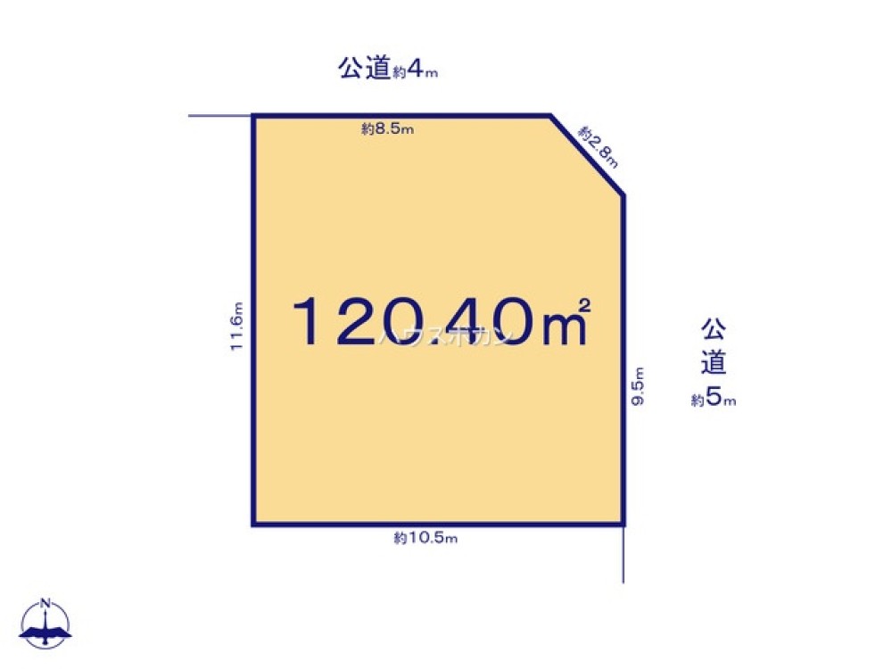 名古屋市港区小賀須四丁目　全2区画　B区画 画像2