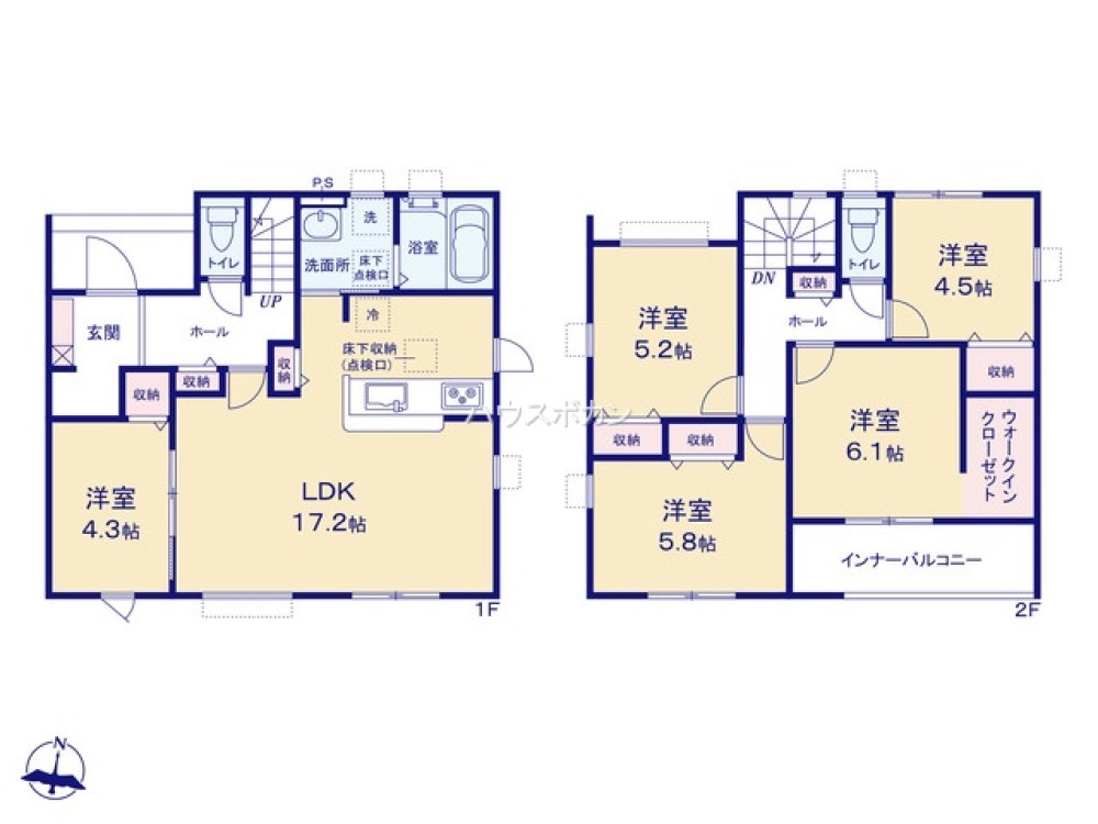 西尾市家武町　第83　全2棟　1号棟 画像5