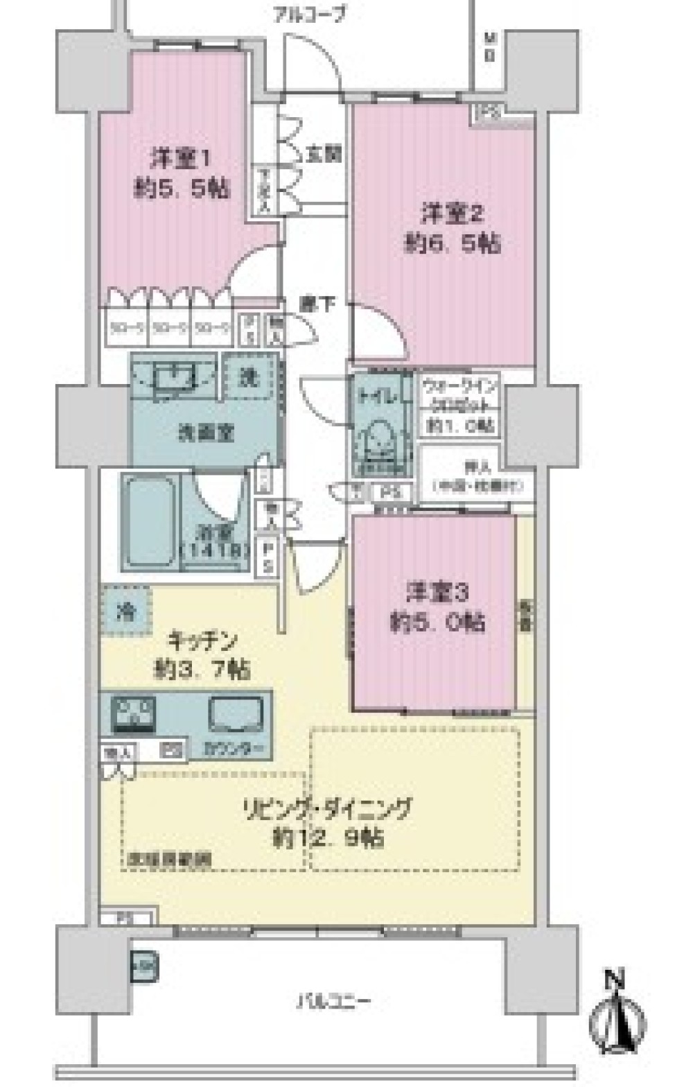 パークタワー豊田 画像1