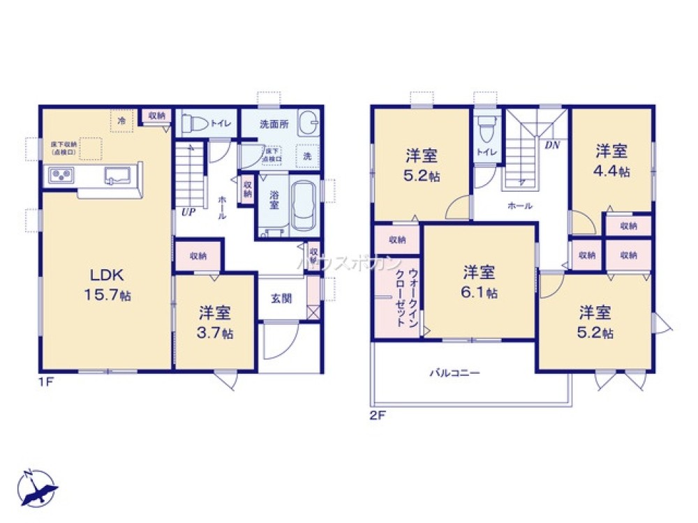 西尾市米津町　第82　全2棟　2号棟 画像4