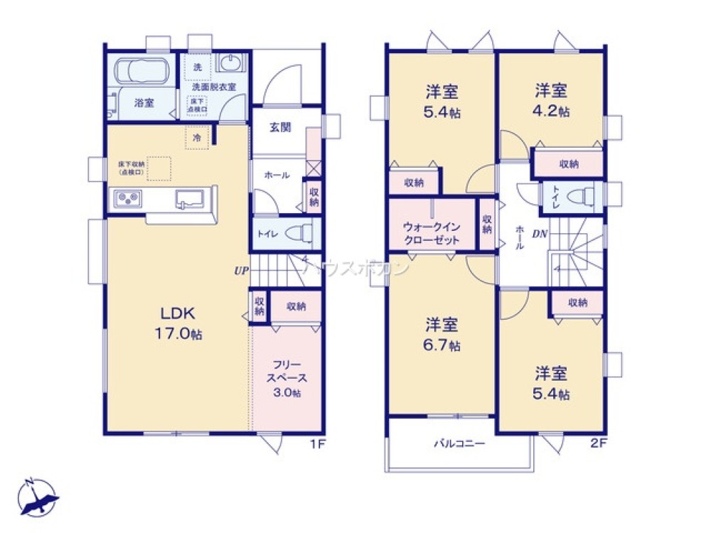 岡崎市福岡町　第2　全4棟　3号棟 画像4