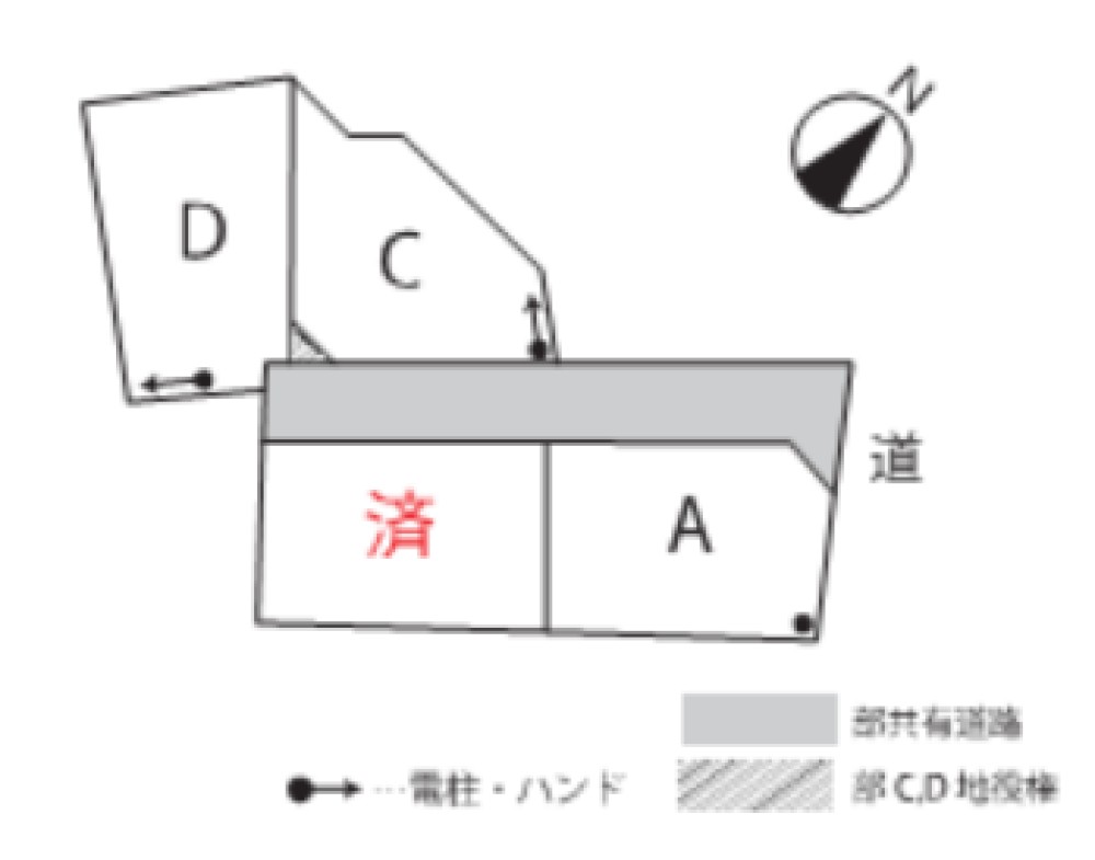 西尾市山下町　全4区画　A号地 画像1