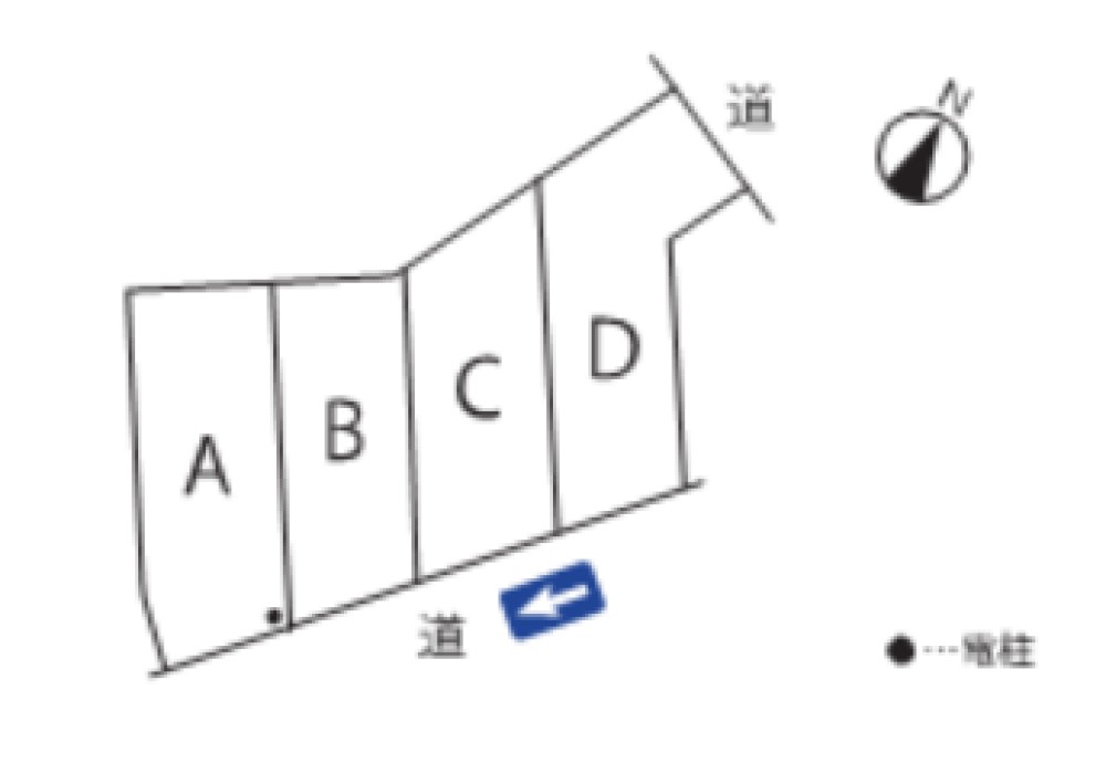 西尾市住崎町　全4区画　A号地 画像1