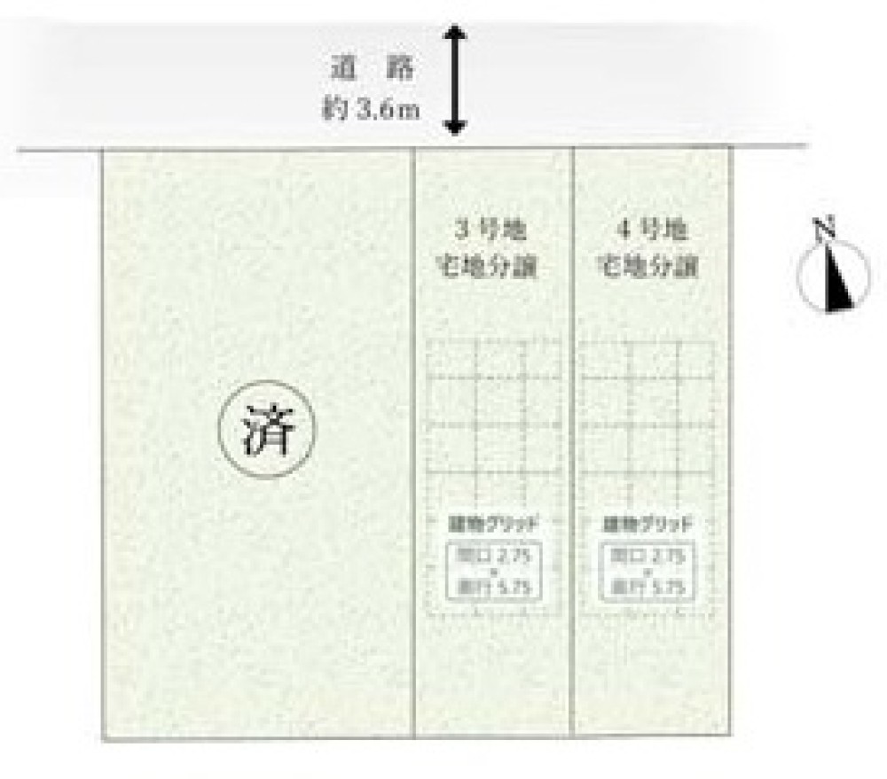 北名古屋市鹿田　11期　全4区画　3号地 画像1