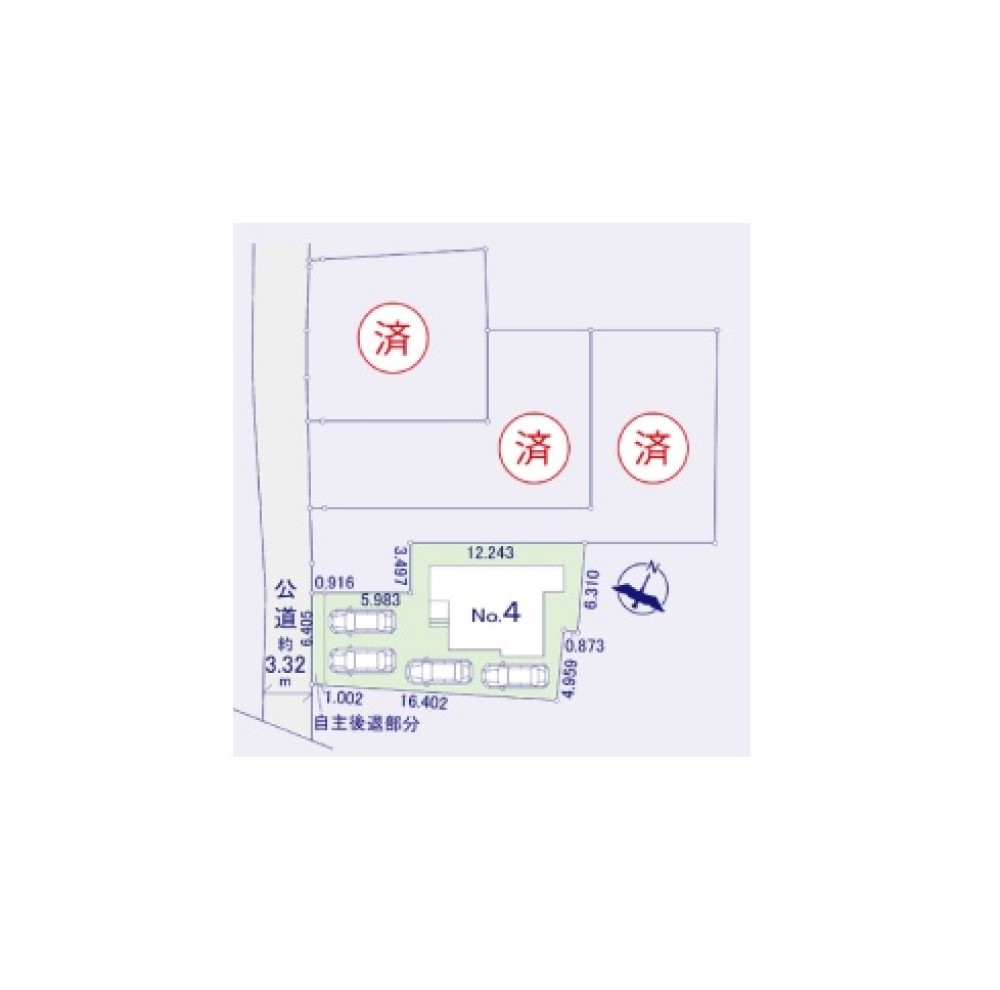 刈谷市高須町　全4棟　No4 画像1