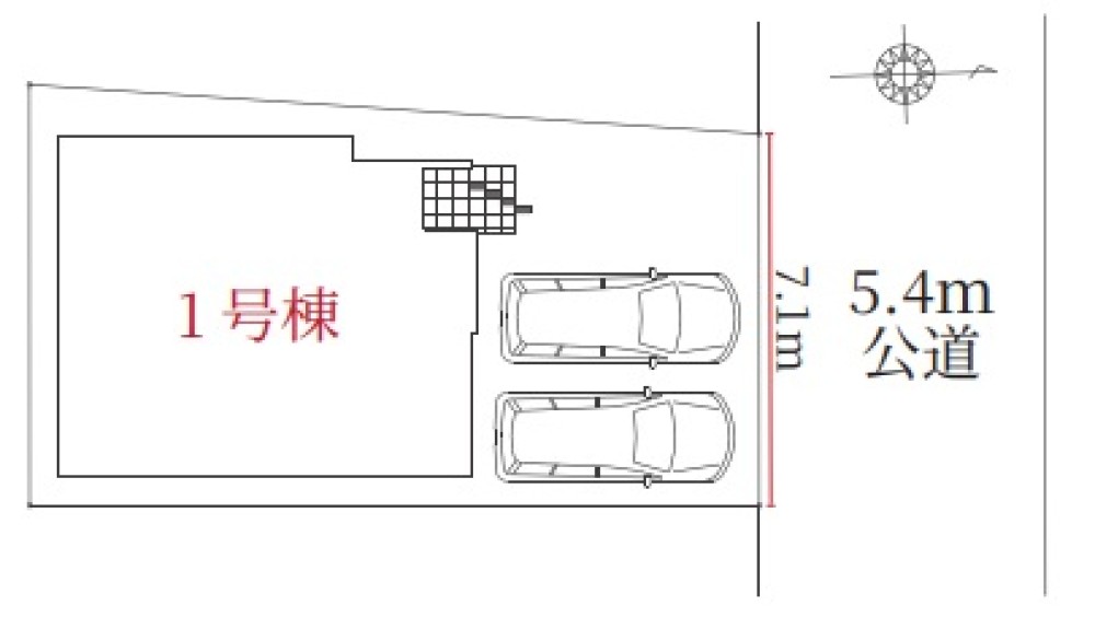 名古屋市中村区角割町　1期　全1棟　1号棟 画像1