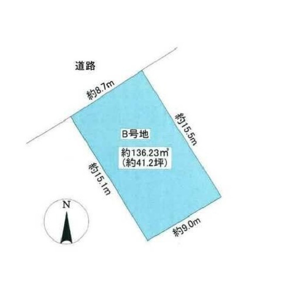 春日井市大留町　全4区画　B号地 画像1