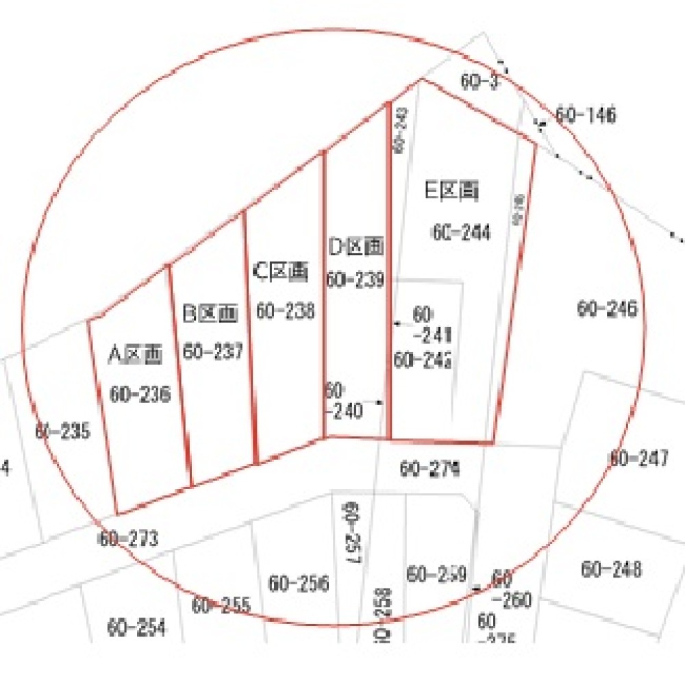 東海市加木屋町北平井　全5区画　A区画 画像1