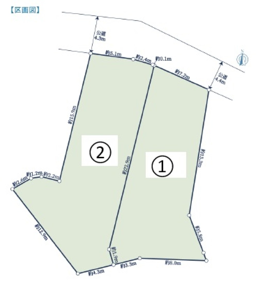 大府市若草町　2区画　1号地 画像1