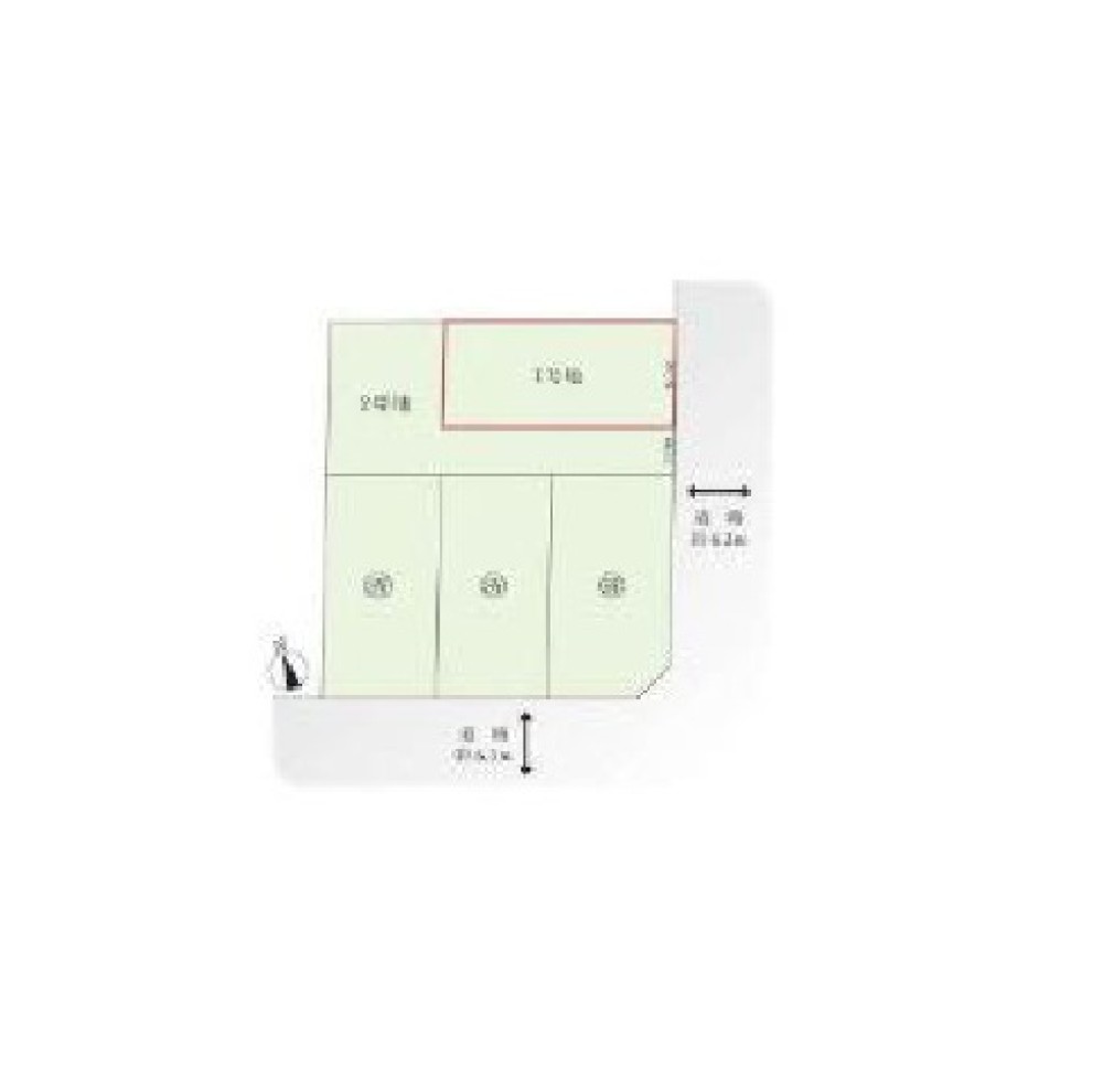 名古屋市天白区一本松　全5区画　1号地 画像1