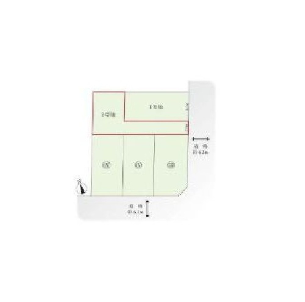 名古屋市天白区一本松　全5区画　2号地 画像1
