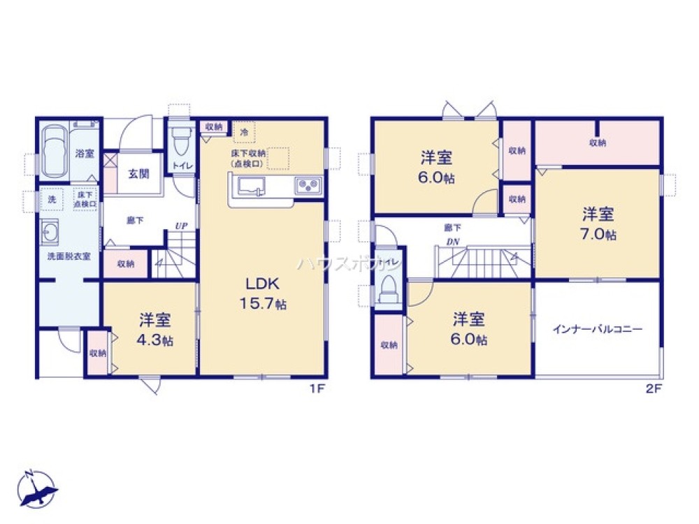 大府市吉川町　全2棟　2号棟 画像2