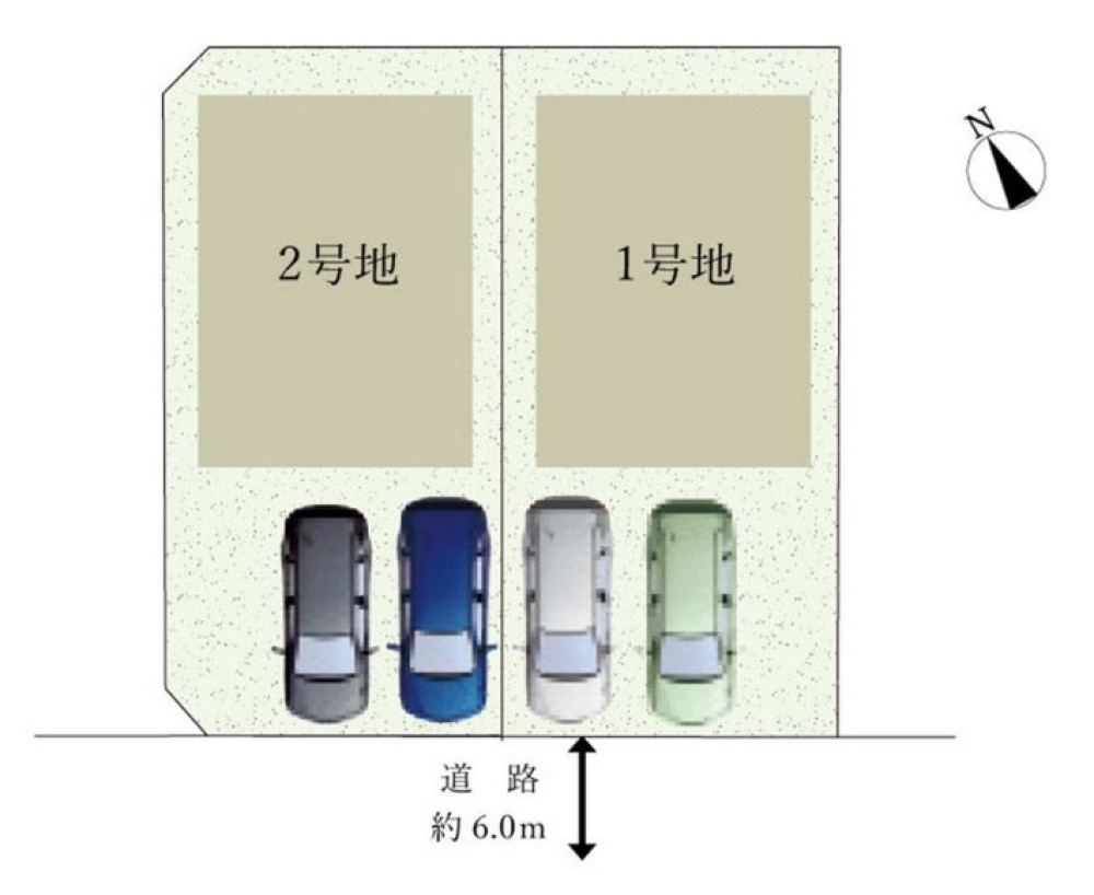 春日井市東野町6期　全2棟　2号棟 画像1