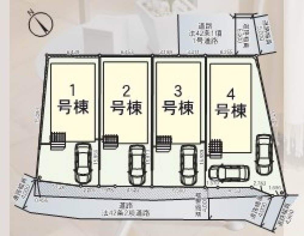 豊田市新町　第2　全4棟　1号棟 画像1