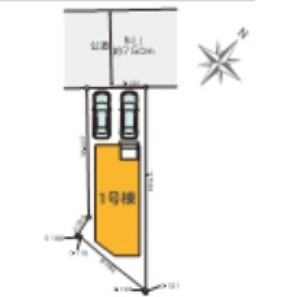 名古屋市名東区上社三丁目　1期　全1棟　1号棟 画像1