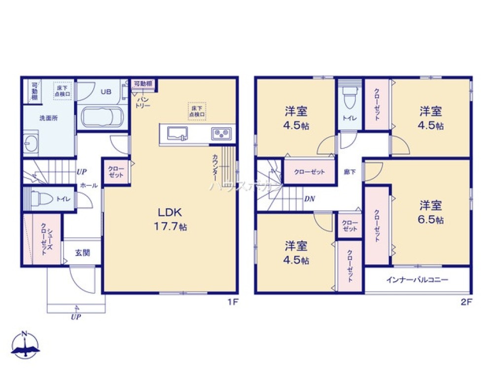東郷町春木　5期　全2棟　1号棟 画像5