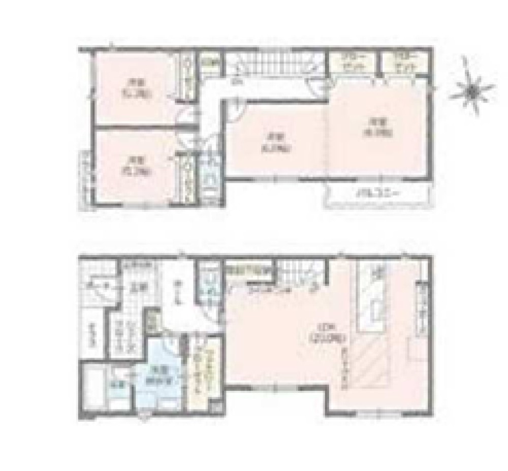豊川市三蔵子　全4棟　1号棟 画像1