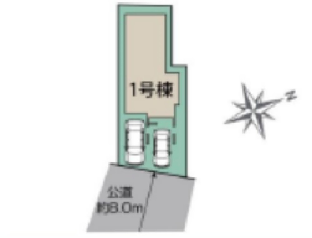 岡崎市蓑川町　全1棟　1号棟 画像1