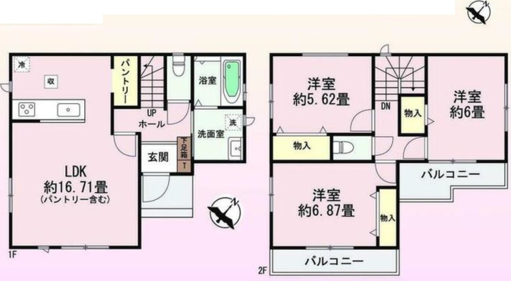 名古屋市緑区兵庫二丁目　全2区画　B号棟 画像2