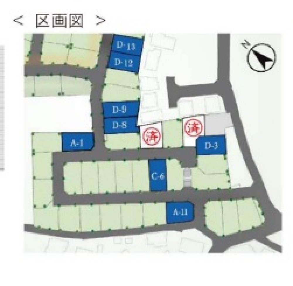 東海市荒尾町　The聚楽園　D-12号地 画像1