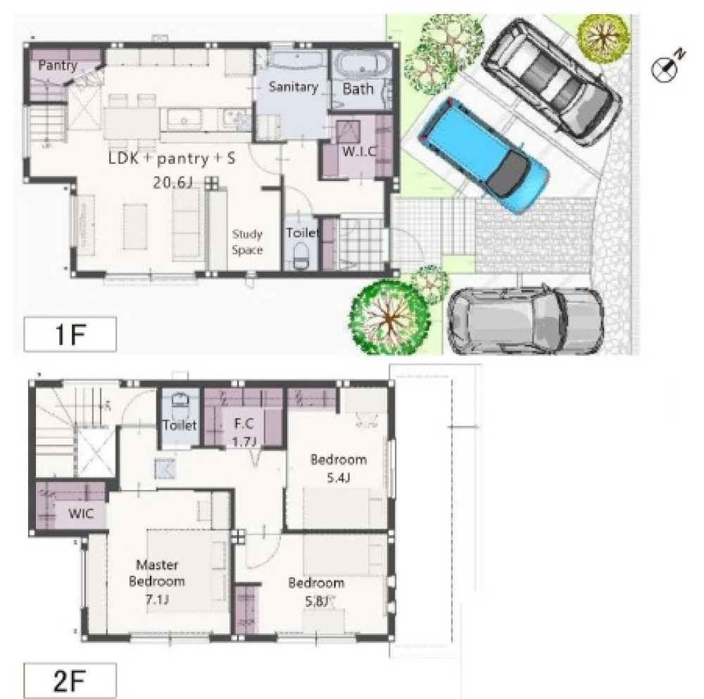 豊明市沓掛町　社の葉テラス　12号地 画像2
