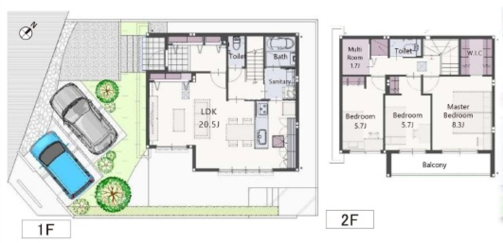 豊明市沓掛町　社の葉テラス　１７号地 画像2